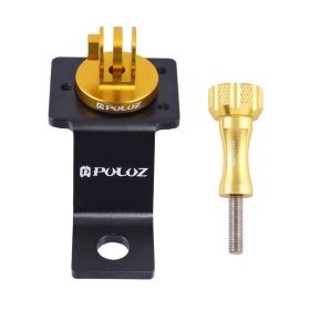 Gopro Accessories Aluminum Alloy Motorcycle Bracket (Color: Gold)
