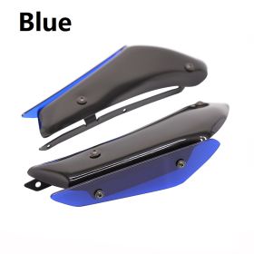 Motorcycle Body Spoiler Wing Refitted (Option: NINJA400 Blue-A pair)