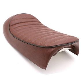 CG125 motorcycle seat cushion modification (Option: Brown-Hump)