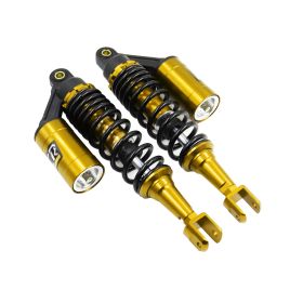 Motorcycle With Airbag Rear Shock Absorber (Color: Gold)