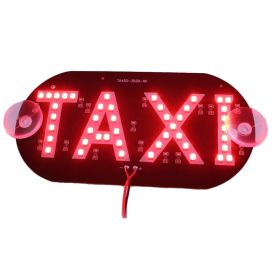 TAXI Empty Car Light LED Taxi Empty Car Light (Color: Red)
