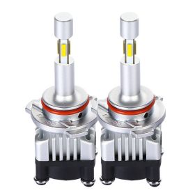 Highlight Spotlight Decoding Fog Lamp Led Headlight Bulb H7 50W High Power Car Led Headlight (Option: H)