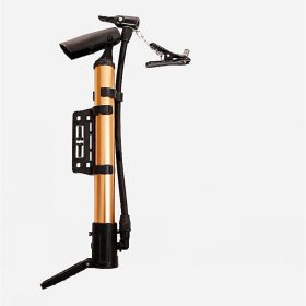 Mini mountain bike pump (Option: Golden)