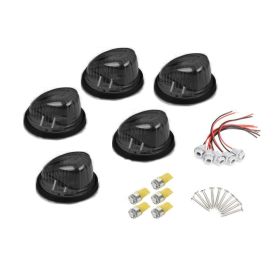 Roof Cab Light Yellow Car (Color: Black)