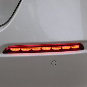 Car Modified Rear Bumper Lights Turn To Streamer Function (Option: Photo Color-1PCS)