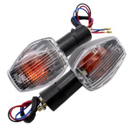 Front And Rear Turn Signal Indicator Lights (Option: Transparent)