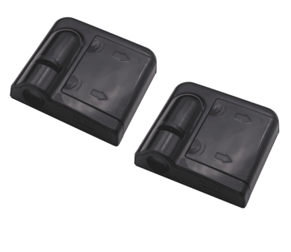 2 Pcs Wireless Welcome Light Battery Type No Hole