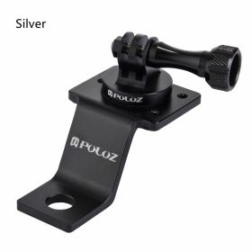 Gopro Accessories Aluminum Alloy Motorcycle Bracket (Color: Silver)