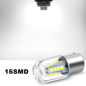 8SMD Automotive LED1156 1157 LED Bulb Truck Brake Light (Option: 16white light)