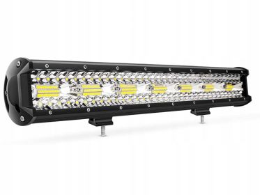 Automotive LED Strip Lights Three-row Work Light Off-road Vehicle Top Light (Option: 17 Inch 360W)