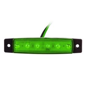 Trailer Side Lights Truck Side Warning (Color: Green)