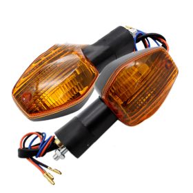 Front And Rear Turn Signal Indicator Lights (Option: Yellow hood)