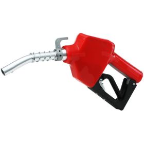 3/4" NPT 13/16" Spout Diesel Automatic Fuel Nozzle (Color: Red)