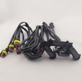 Off-road Smog Light  Net Light LED Wheel Eyebrow Light Small Light Decoration (Option: Black shell red light-4lights add one to four lines)