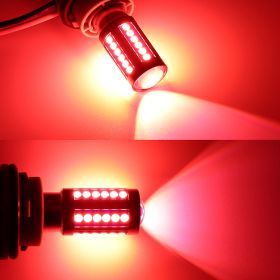 Decoding Of Highlight Reversing Lamp 7440 (Option: Red-A1157-1PCS)