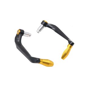 Motorcycle Levers Guard Brake Clutch Handlebar Protector For  R3 R25 Yzf R1 Yzf R6 Handle Bar Motor CNC Aluminum Parts (Option: Al alloy-Gold)