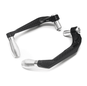 Motorcycle Levers Guard Brake Clutch Handlebar Protector For  R3 R25 Yzf R1 Yzf R6 Handle Bar Motor CNC Aluminum Parts (Option: Carbon fibre-Silver)